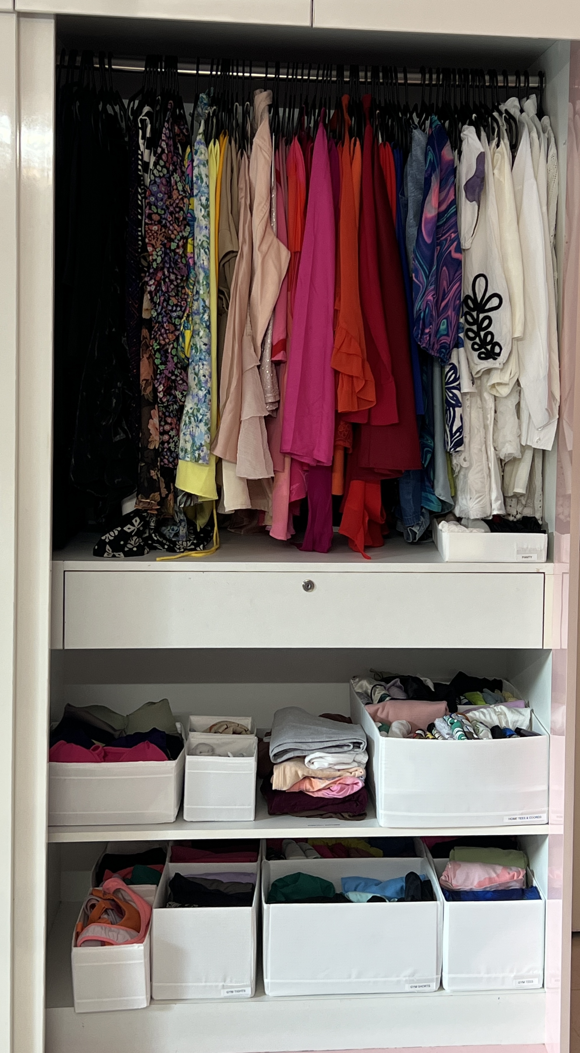 Wardrobe organisation